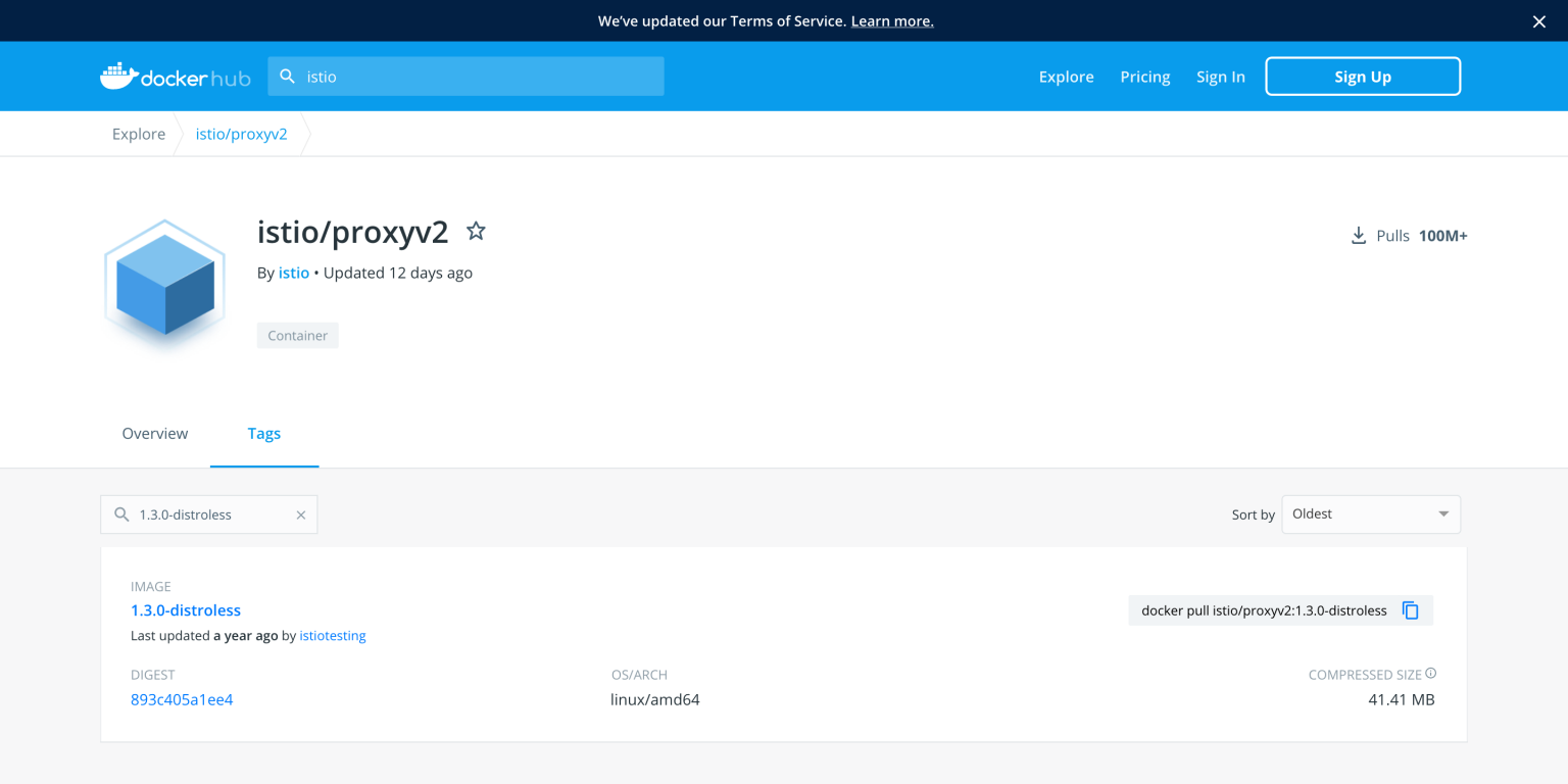 Using distroless images in Istio on Azure Kubernetes Service - Daniel's ...