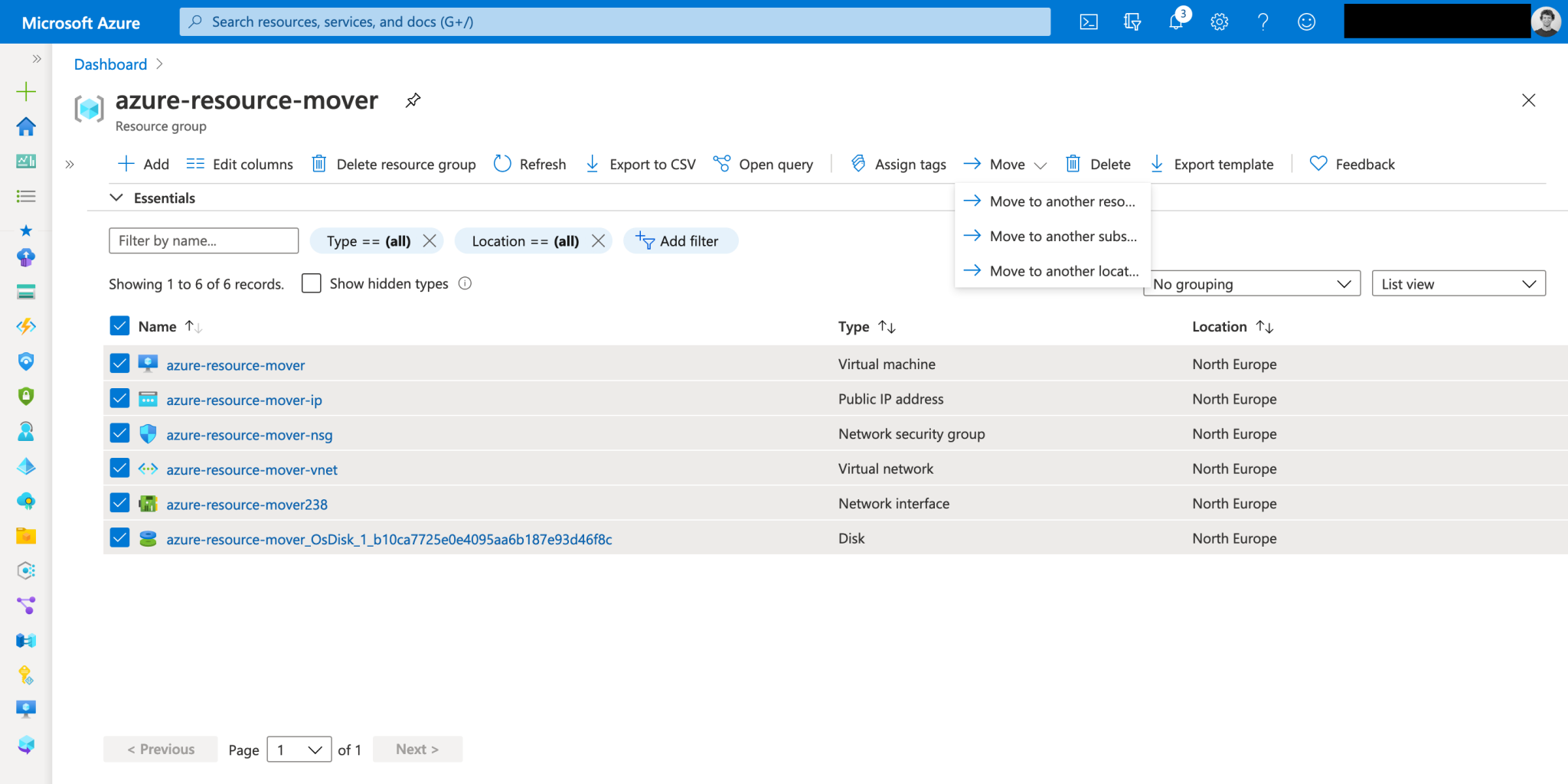 Introduction to Azure Resource Mover Daniel's Tech Blog