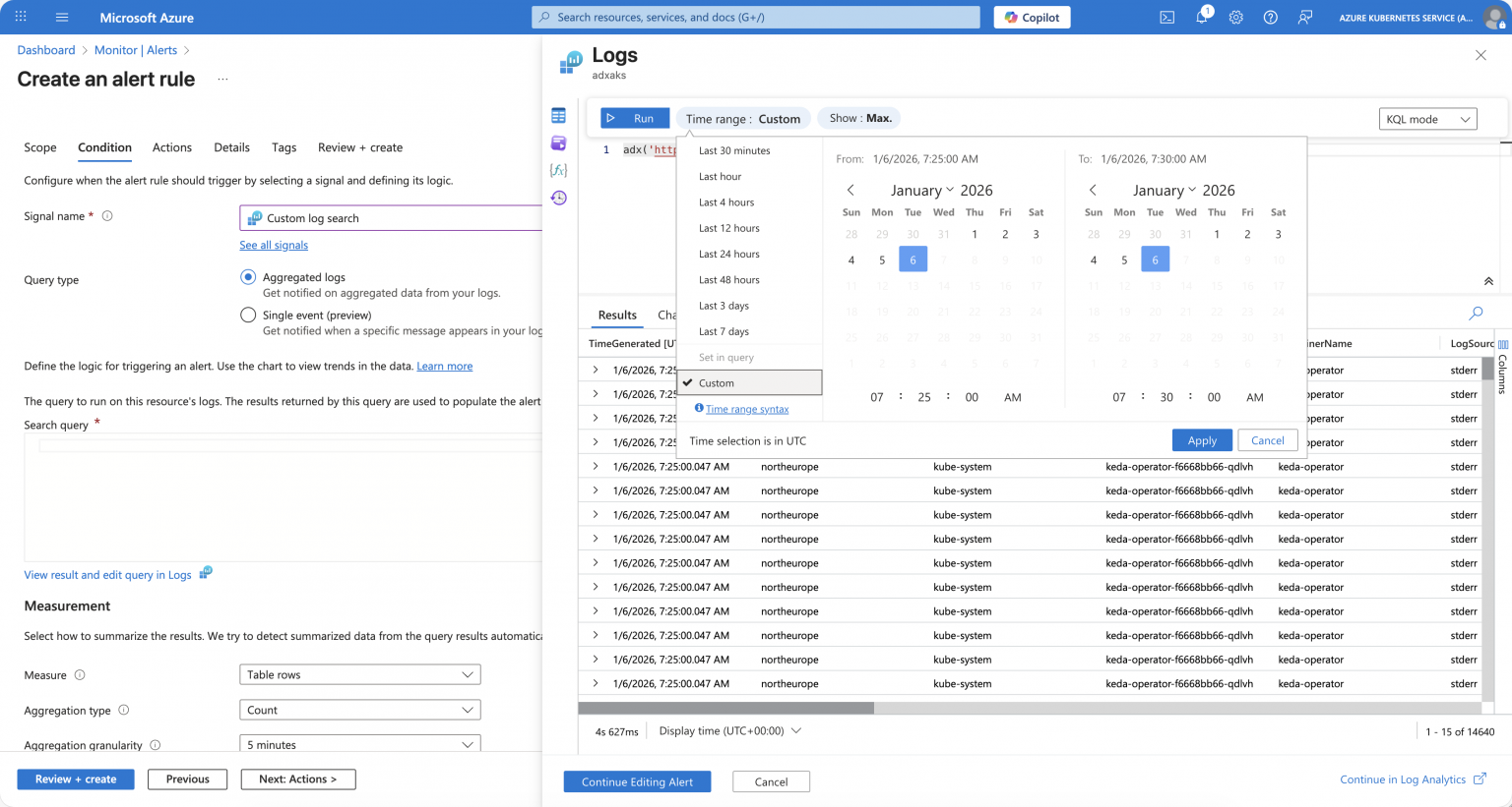 Use Azure Log Alerts with Azure Data Explorer – Daniel's Tech Blog