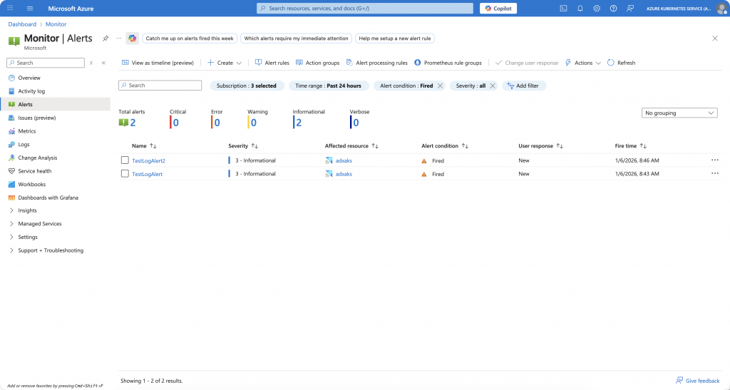 Use Azure Log Alerts with Azure Data Explorer – Daniel's Tech Blog